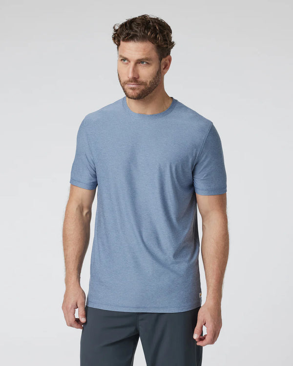 Strato Tech Tee - Chambray Heather