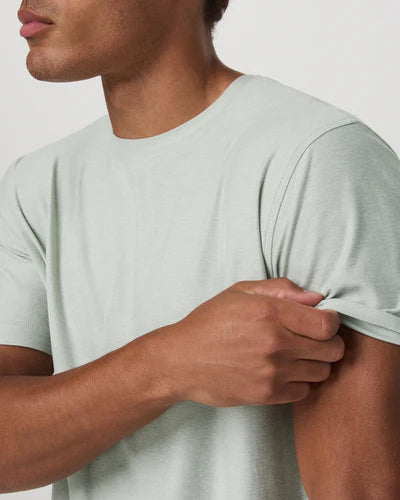 Strato Tech Tee - Storm Blue Heather