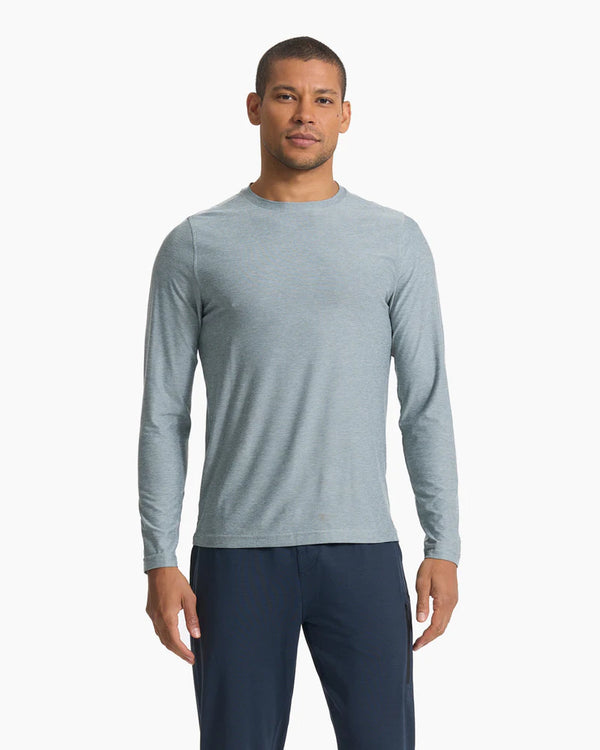 Long Sleeve Strato Tech Tee - Stormy Heather