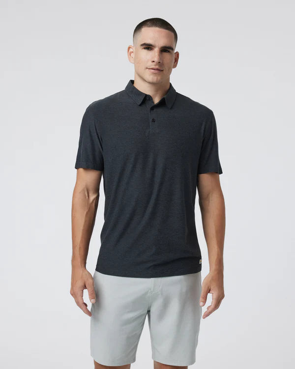 Strato Tech Polo - Charcoal Heather