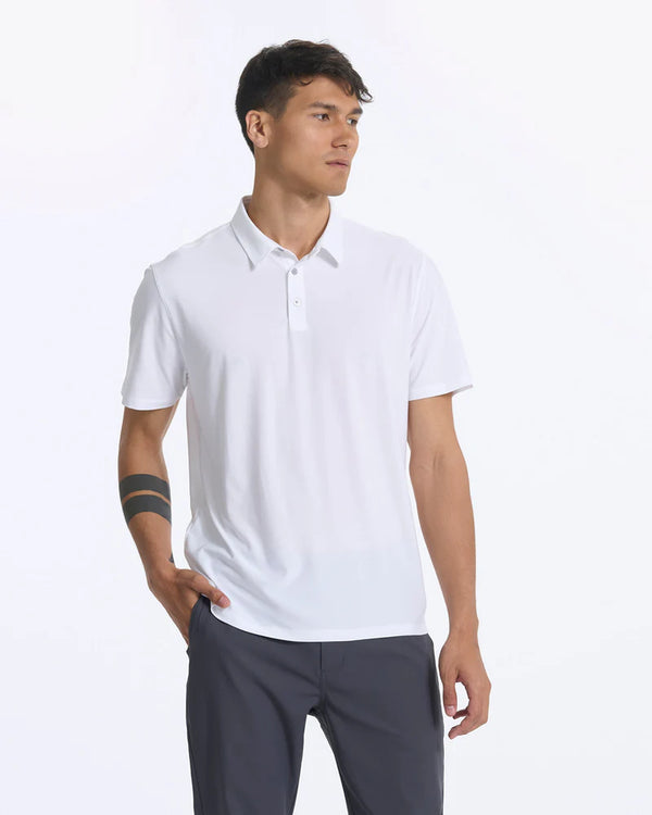 Strato Tech Polo - White