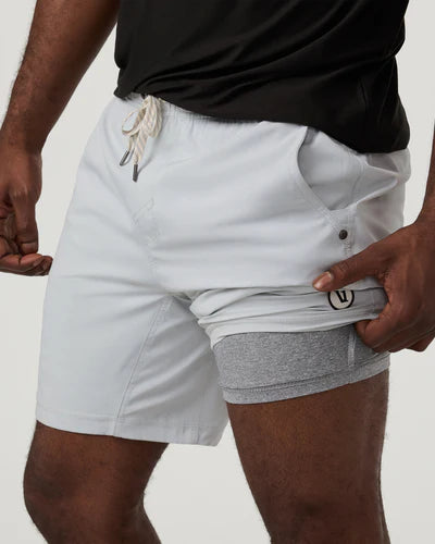 Kore Short Lined 7" - Sky Grey