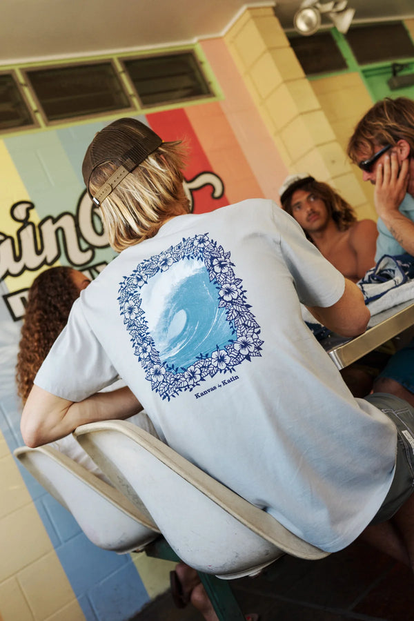 Visage Tee - Light Blue