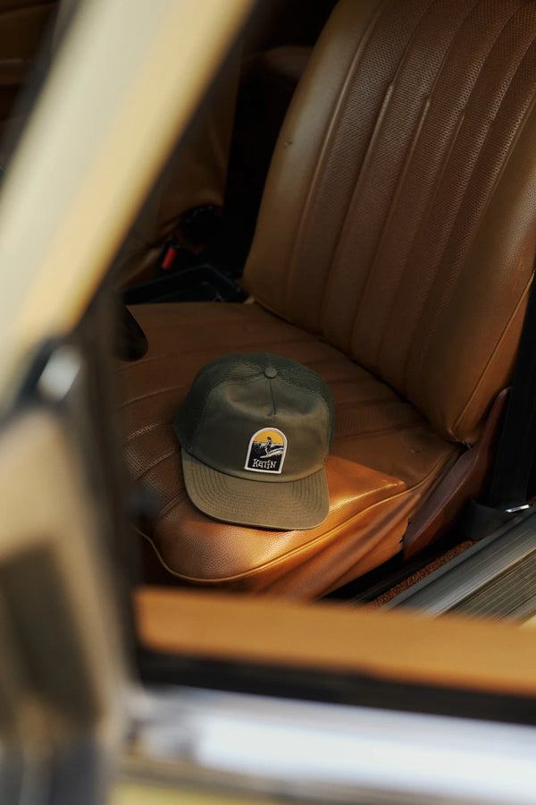 Saxon Trucker Hat - Olive