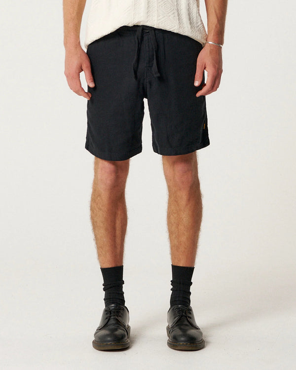 Cruiser Linen Short - Black