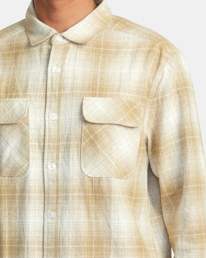 Dayshift Flannel LS Shirt - Khaki