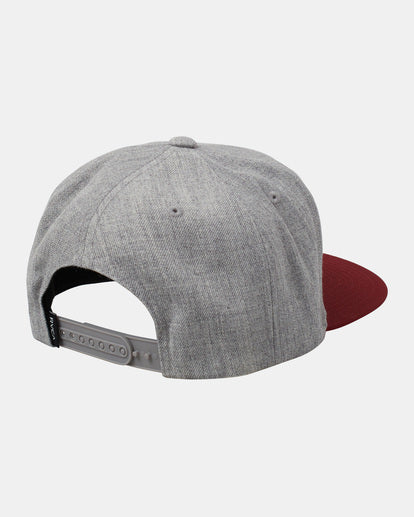 VA Patch Snapback Hat - Heather Grey