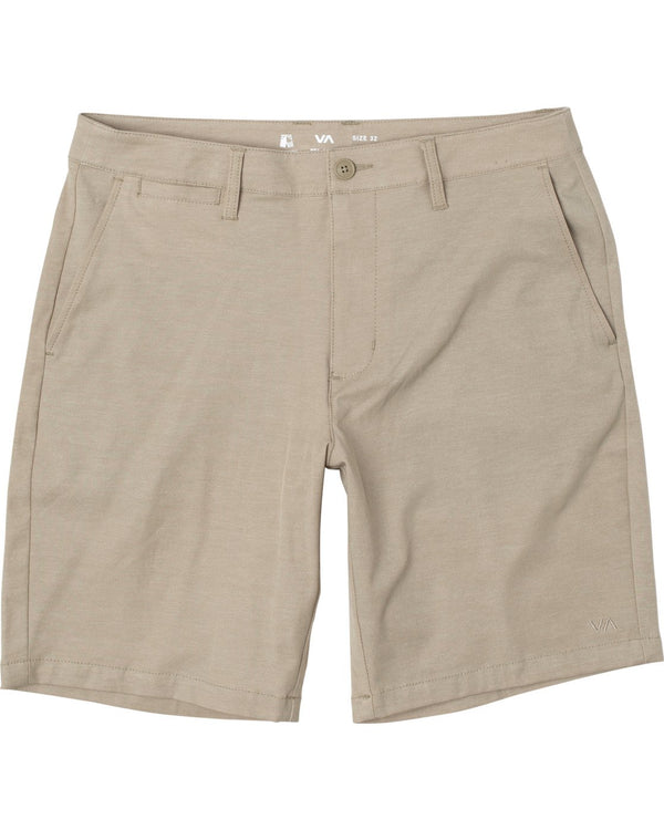 Back In Hybrid Shorts 19” (Khaki)